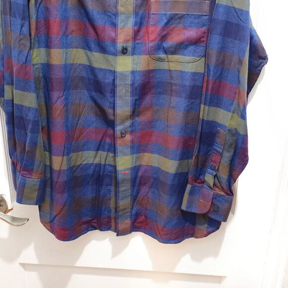 Handsome Daniel Cremieux Long Sleeve Button Casual Dress Shirt - Medium - Picture 6 of 15